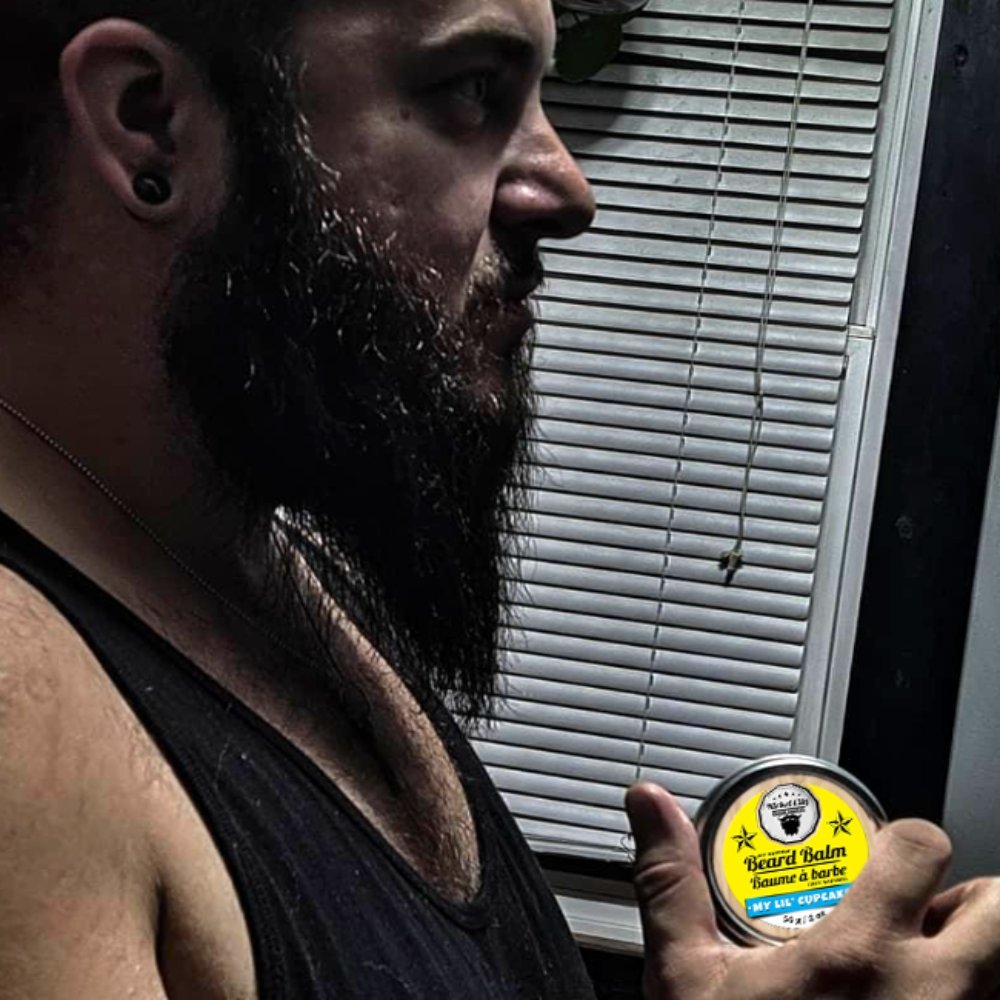 My Lil Cupcake Beard Balm (56g) – Sweet Vanilla Cupcake | Strong Hold & Conditioning Balm - Modern Hustle Marketplace