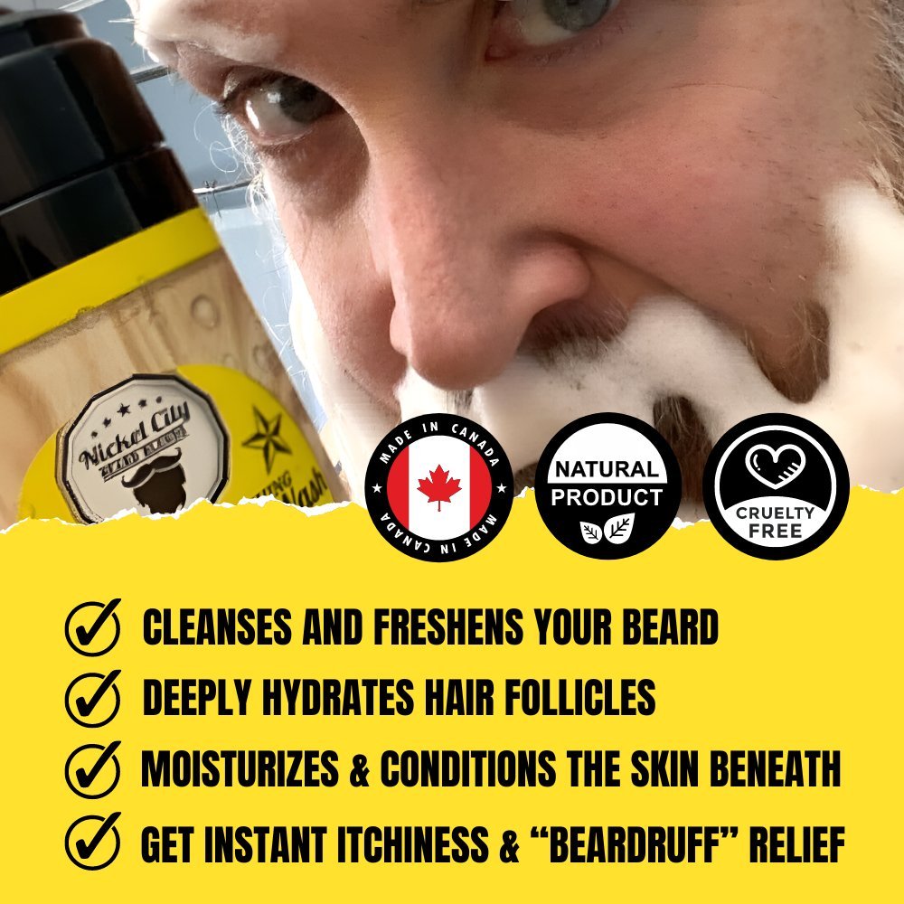 My Lil Cupcake Beard Wash (150ml) – Sweet Vanilla Cupcake Scent | Gentle Beard Shampoo & Cleanser - Modern Hustle Marketplace