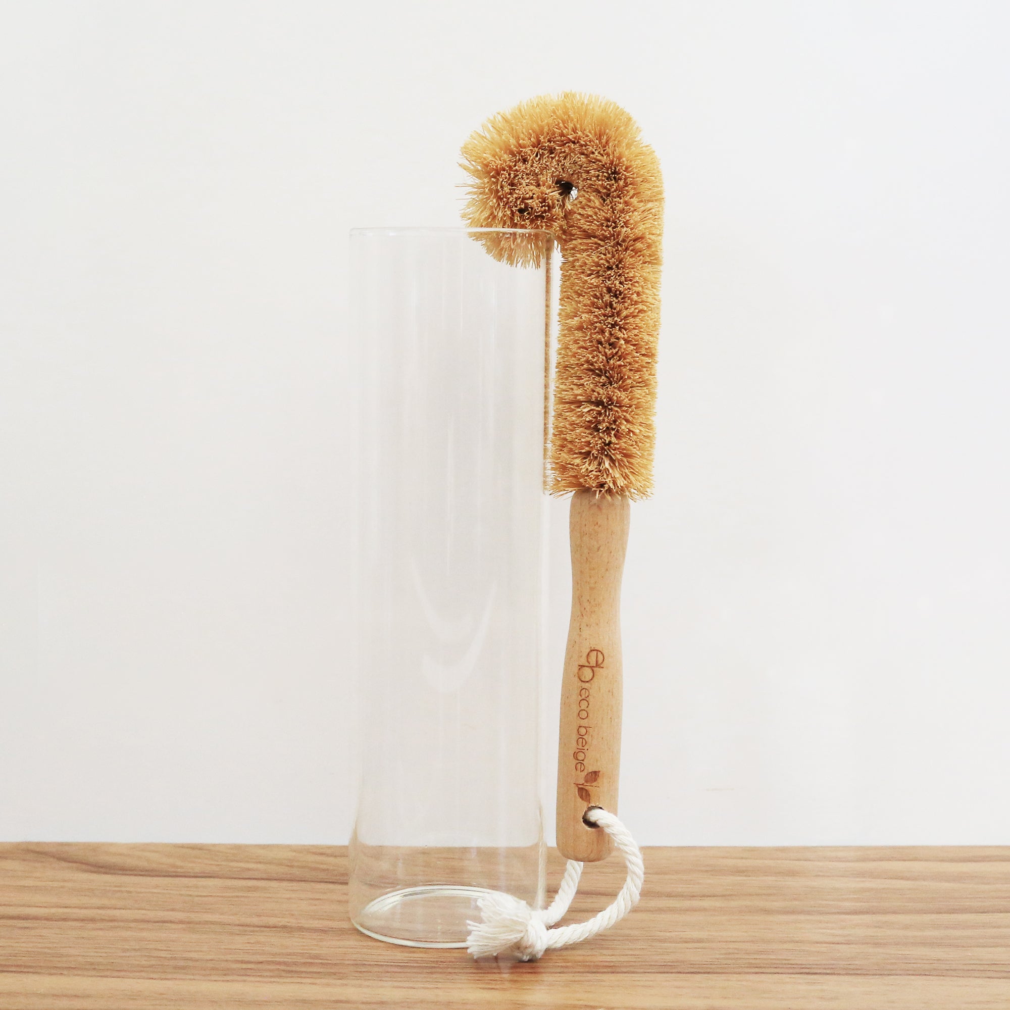 Natural Coconut Bottle Brush - Modern Hustle Marketplace