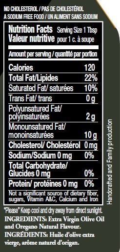 Natural Oregano Olive Oil - Modern Hustle Marketplace