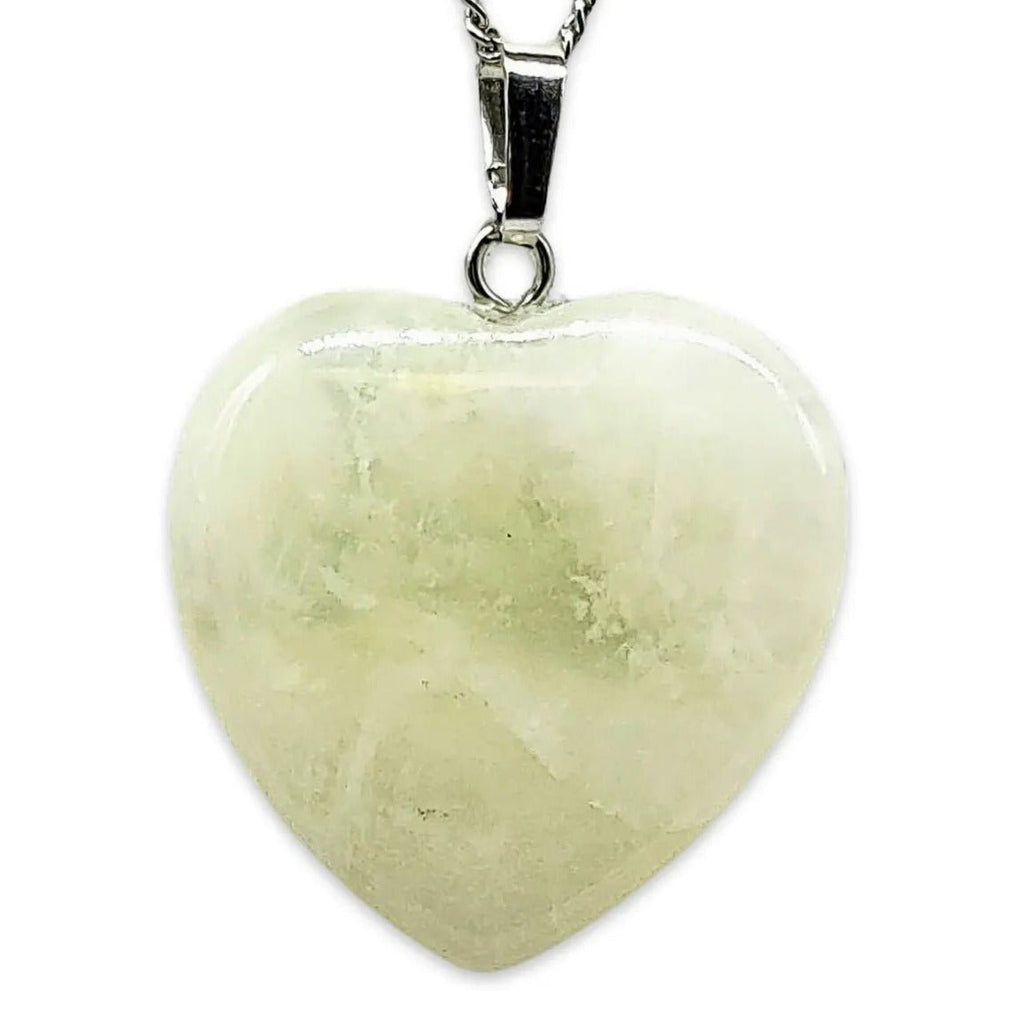 Necklace - Heart Shaped - New Jade - Modern Hustle Marketplace
