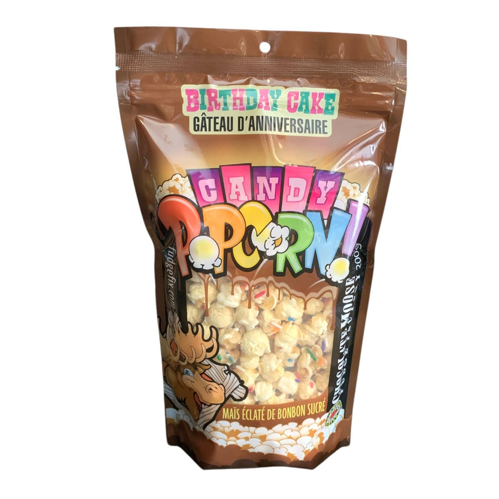 NEW Candy Popcorn - BIRTHDAY CAKE New Packaging : 200g - Modern Hustle Marketplace