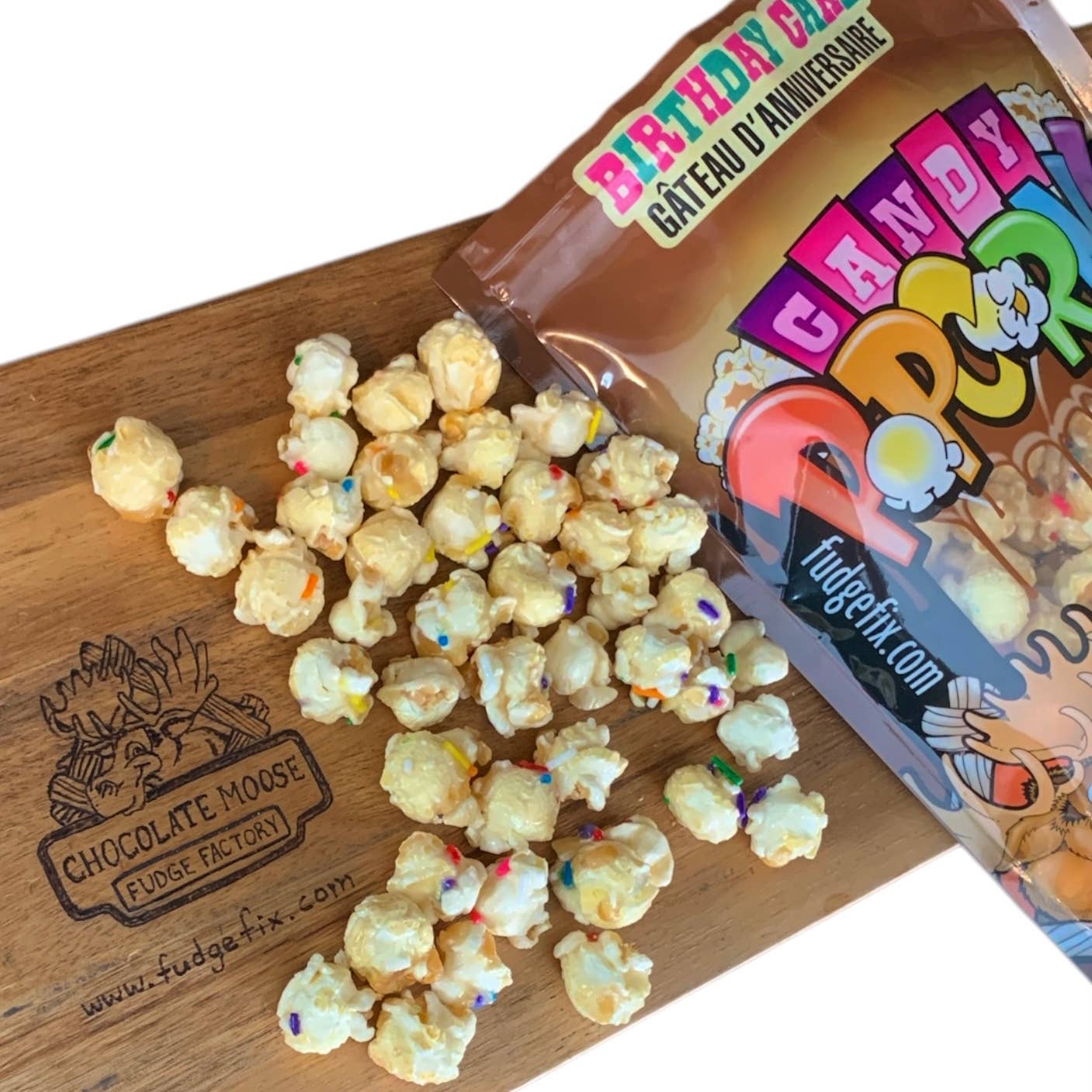NEW Candy Popcorn - BIRTHDAY CAKE New Packaging : 200g - Modern Hustle Marketplace