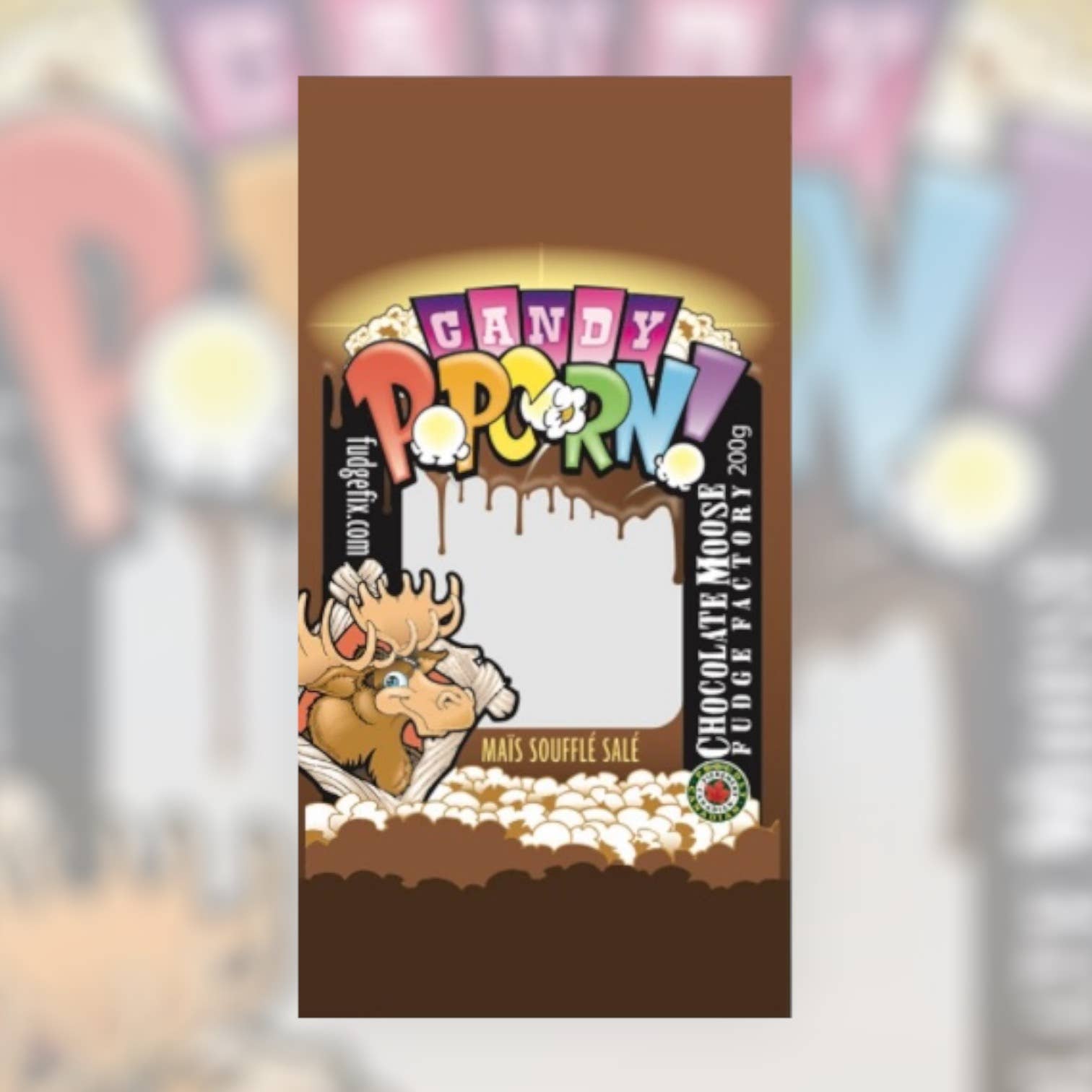 NEW Candy Popcorn - COTTON CANDY New Packaging : 200g - Modern Hustle Marketplace