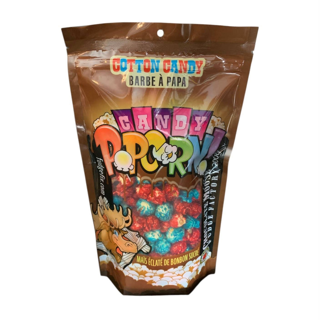 NEW Candy Popcorn - COTTON CANDY New Packaging : 200g - Modern Hustle Marketplace