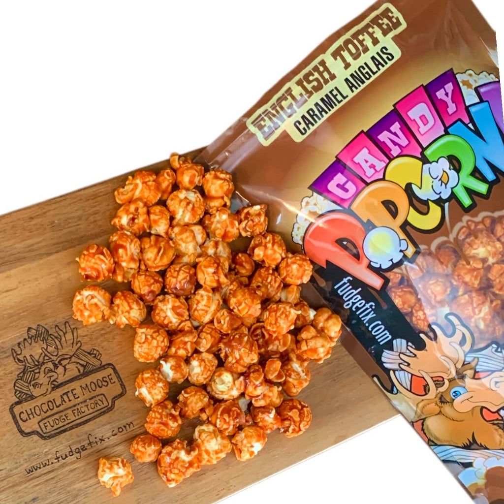 NEW Candy Popcorn - ENGLISH TOFFEE New Packaging : 200g - Modern Hustle Marketplace