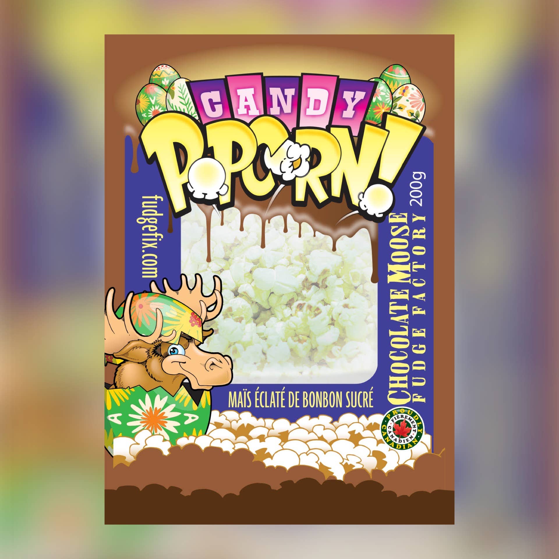 NEW EASTER FLUFFY BUNNY Candy Popcorn - New Packaging : 200g - Modern Hustle Marketplace