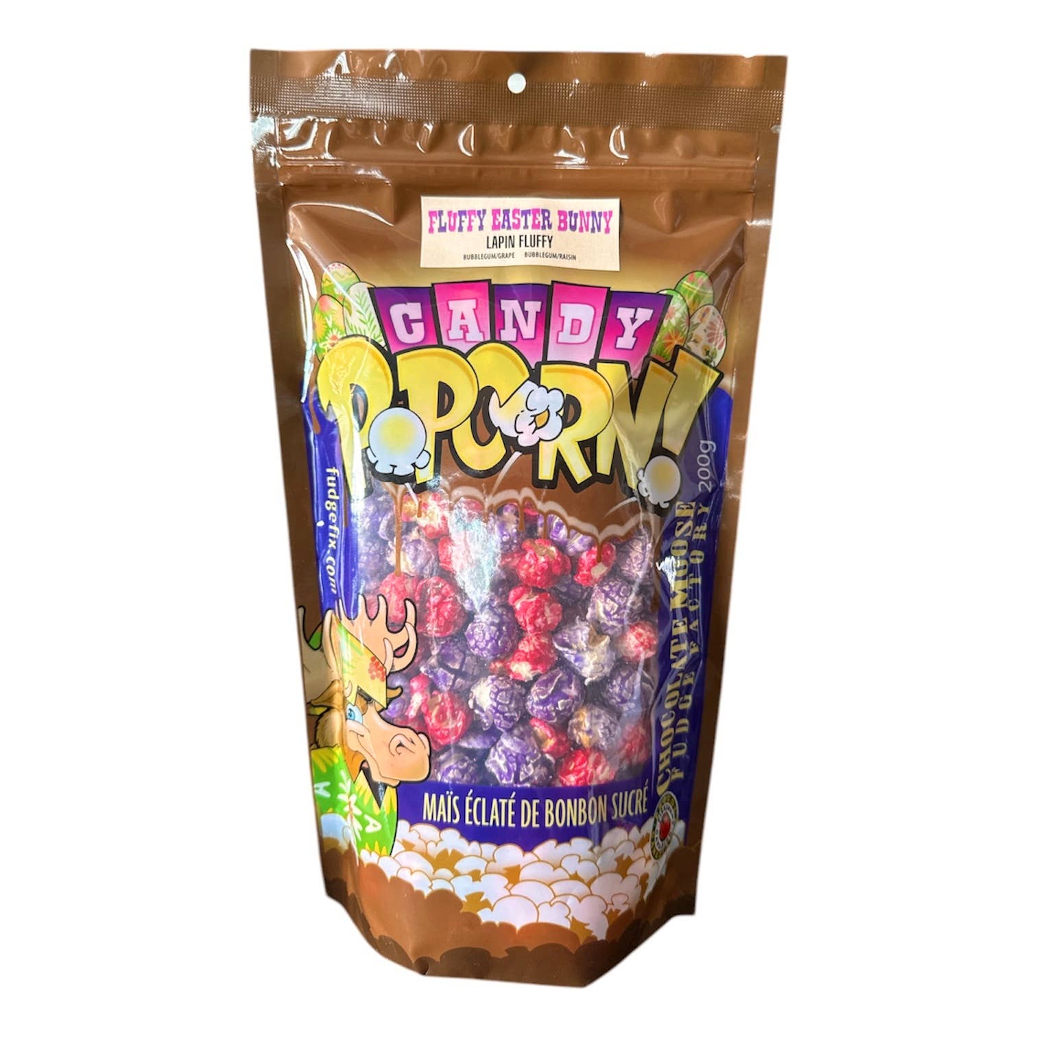 NEW EASTER FLUFFY BUNNY Candy Popcorn - New Packaging : 200g - Modern Hustle Marketplace