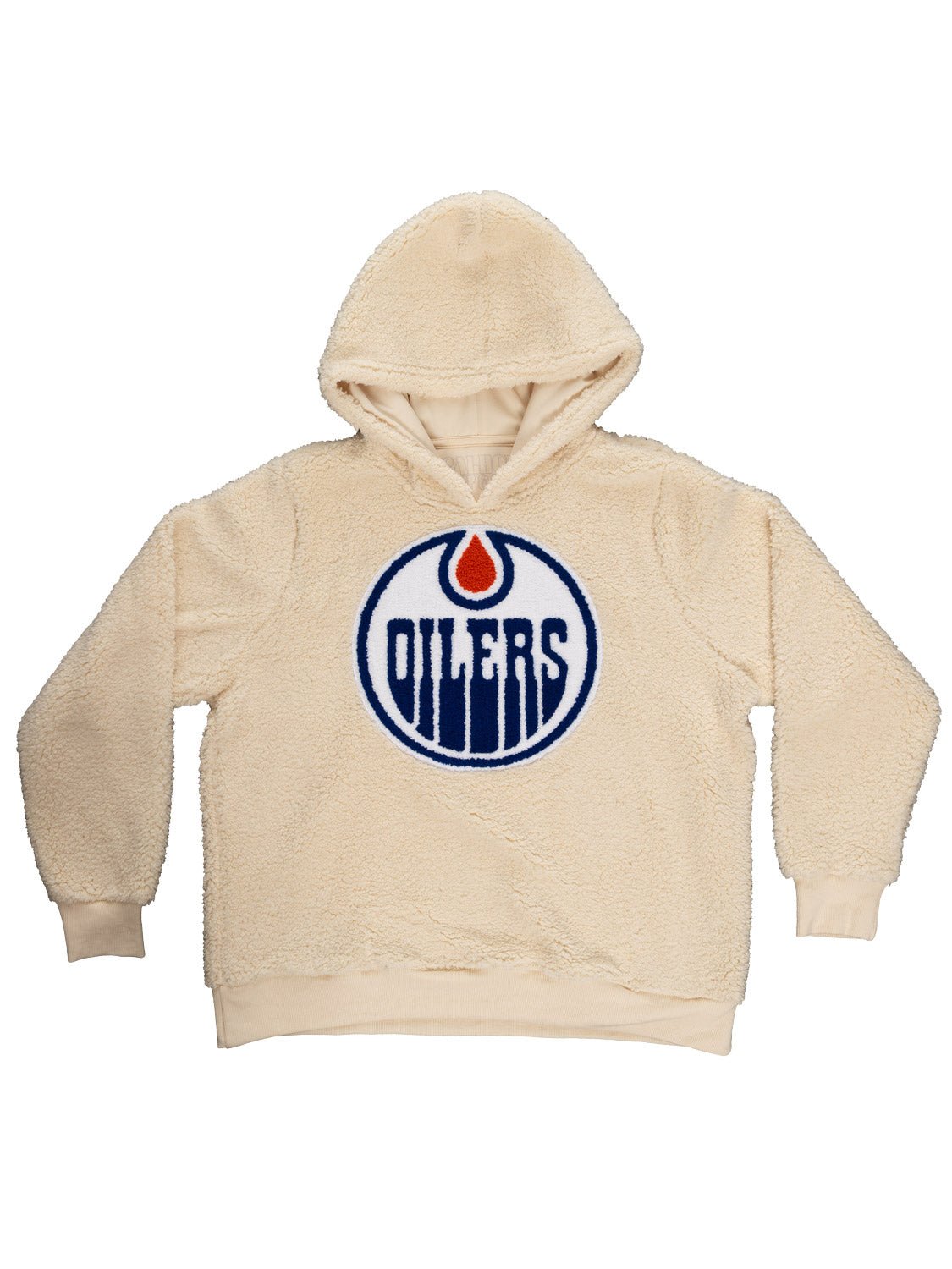 NHL Edmonton Oilers Ladies Sherpa Hoodie - Modern Hustle Marketplace