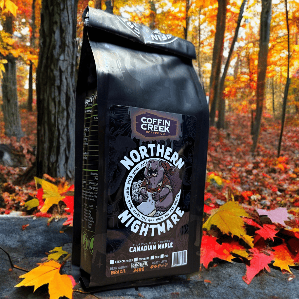 Northern Nightmare - Canadian Maple Flavor: Drip Coffee Maker Grind - Modern Hustle Marketplace