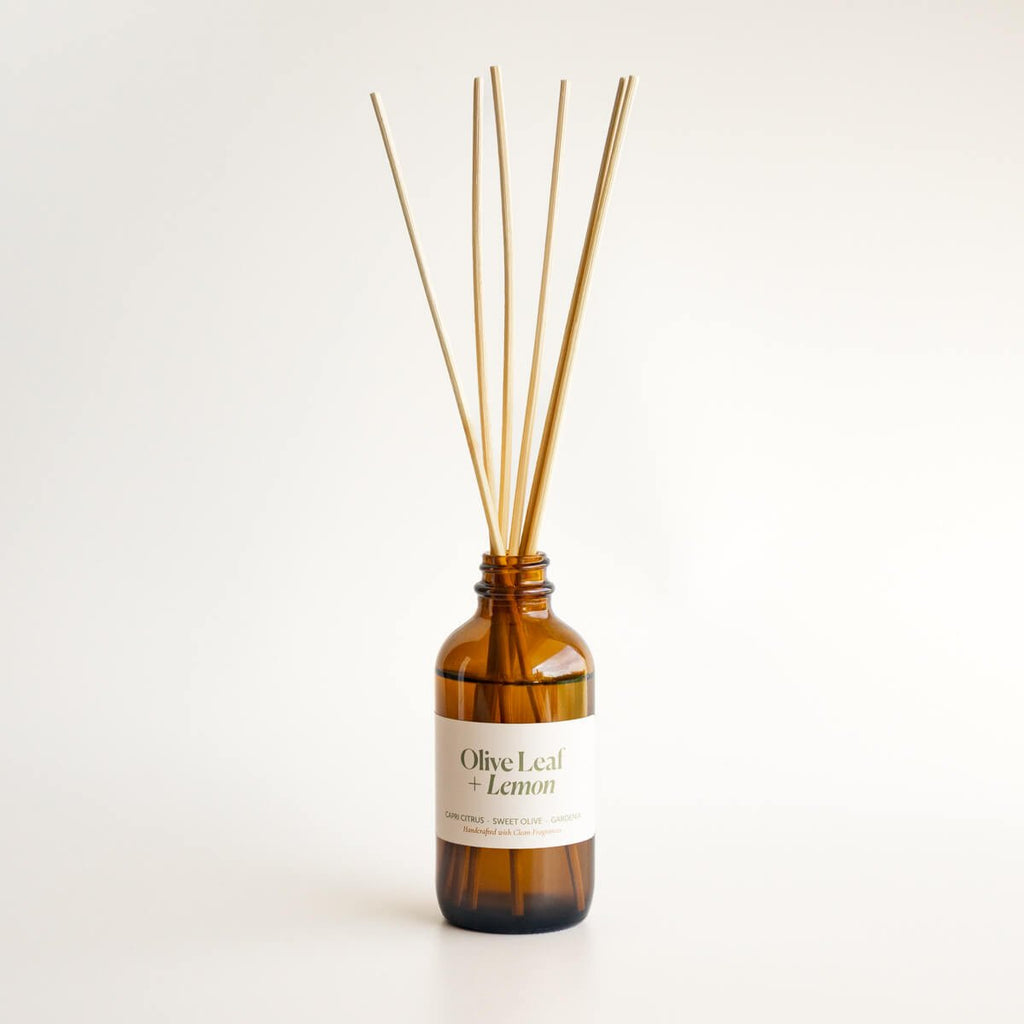 Olive Leaf + Lemon Reed Diffuser - Modern Hustle Marketplace