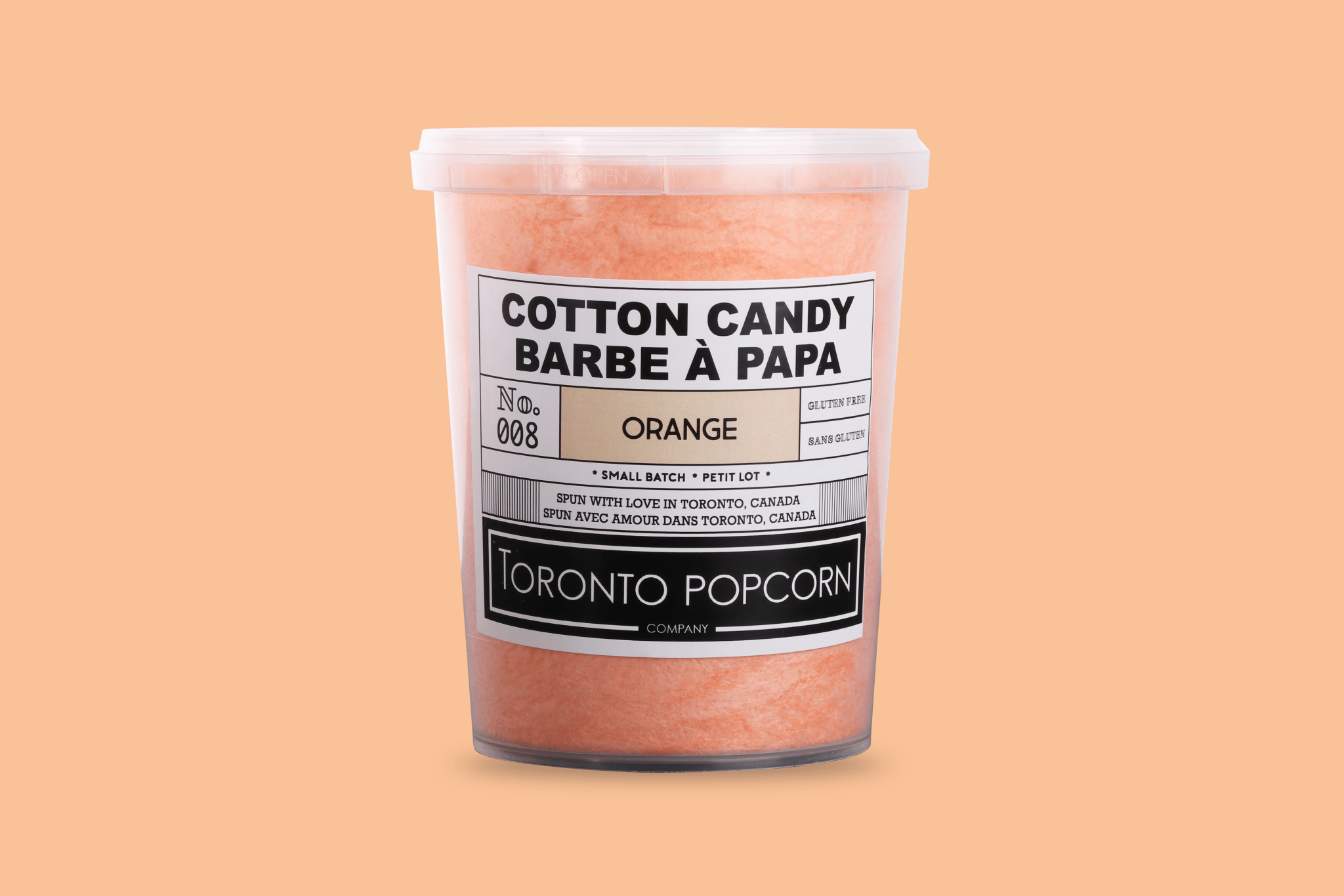 Orange Cotton Candy - Modern Hustle Marketplace
