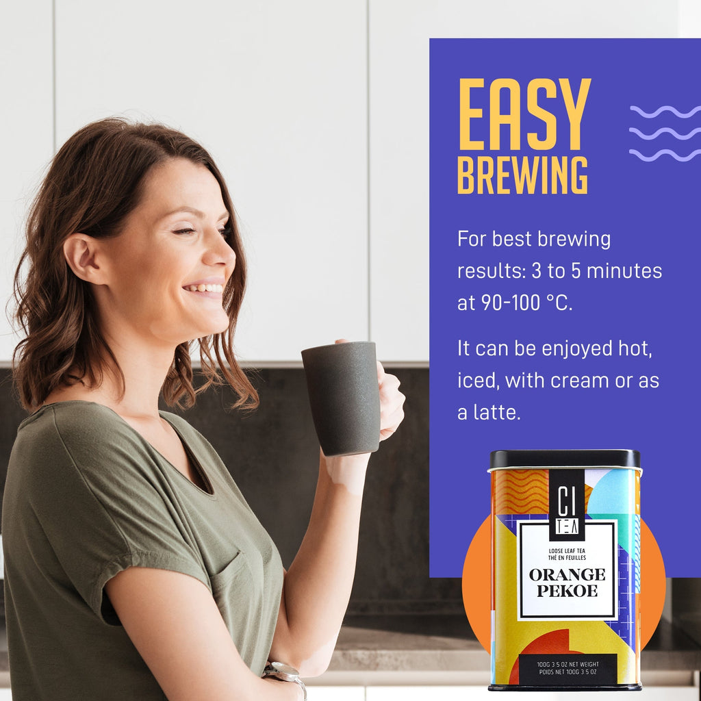 Orange Pekoe Loose Leaf Black Tea Bundle of Two - 200g - Modern Hustle Marketplace