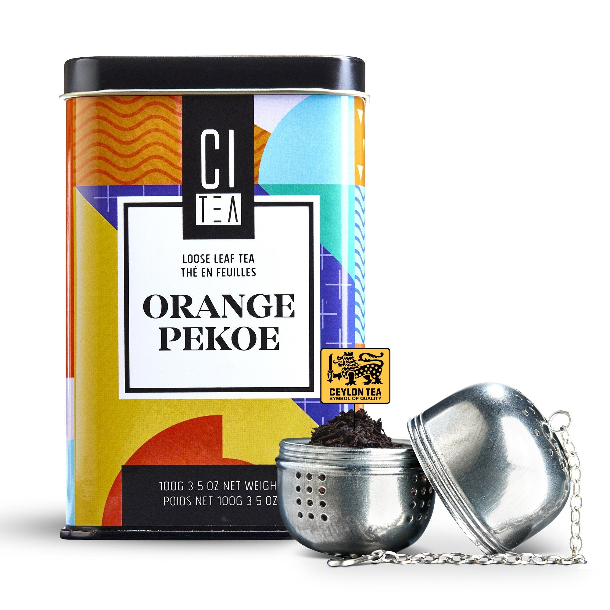 Orange Pekoe Loose Leaf Tea with Teaball - Modern Hustle Marketplace