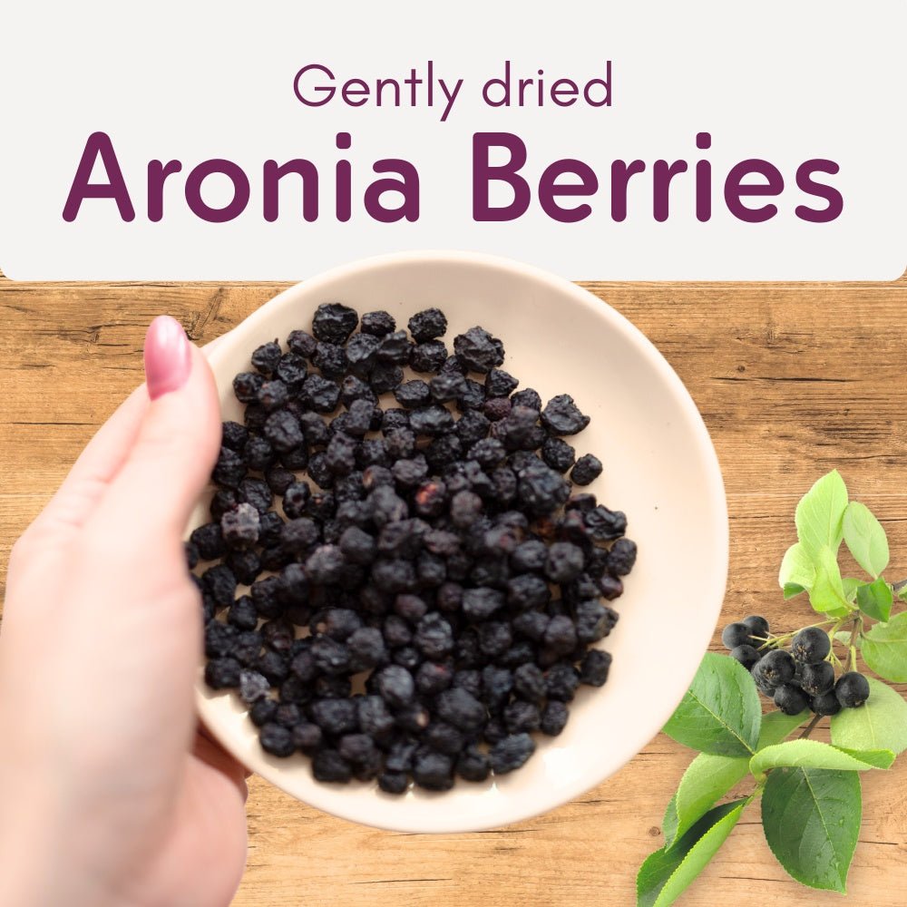 Organic Aronia Berries Dried 7.1 oz (200 g) - Modern Hustle Marketplace