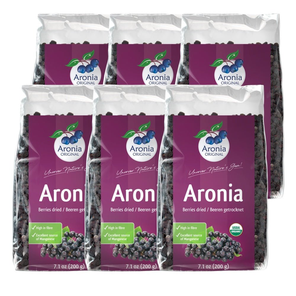Organic Aronia Berries Dried 7.1 oz (200 g) - Modern Hustle Marketplace