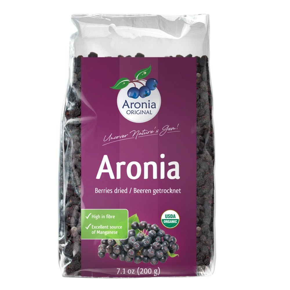 Organic Aronia Berries Dried 7.1 oz (200 g) - Modern Hustle Marketplace