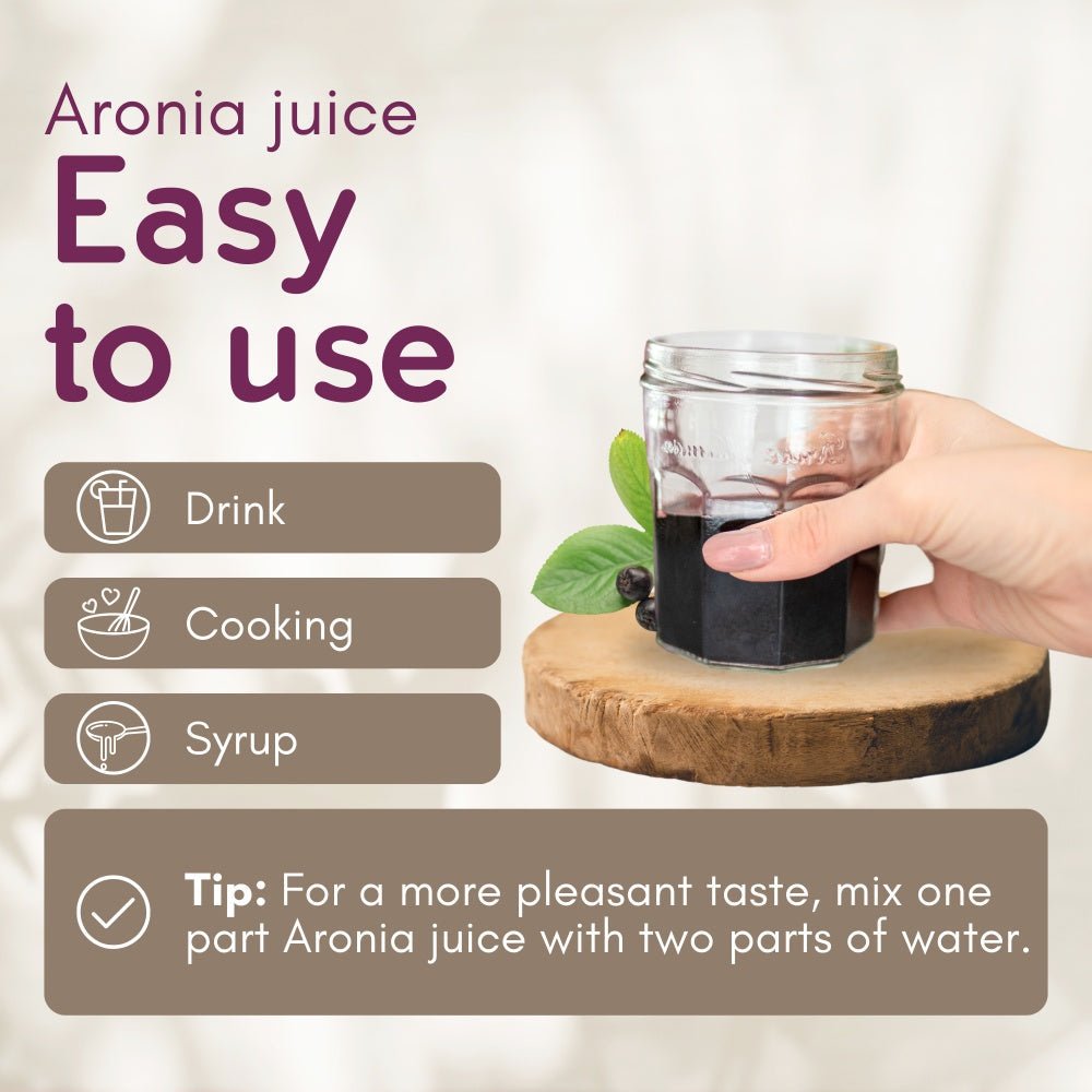 Organic Aronia Berry Juice 101.4 fl oz (3 Liter) Box | Not from Concentrate - Modern Hustle Marketplace