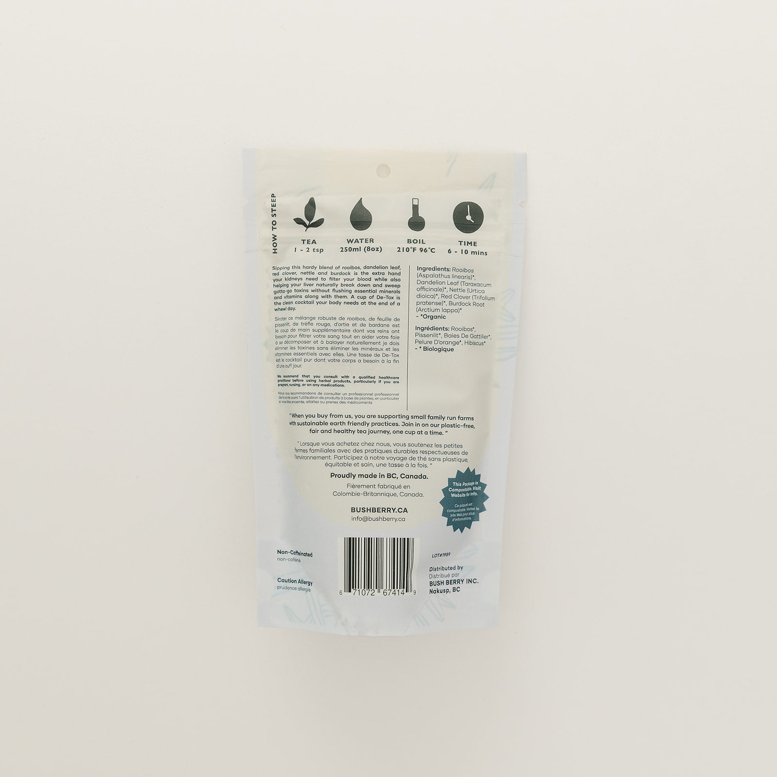 Organic Daily Detox Tea - Modern Hustle Marketplace