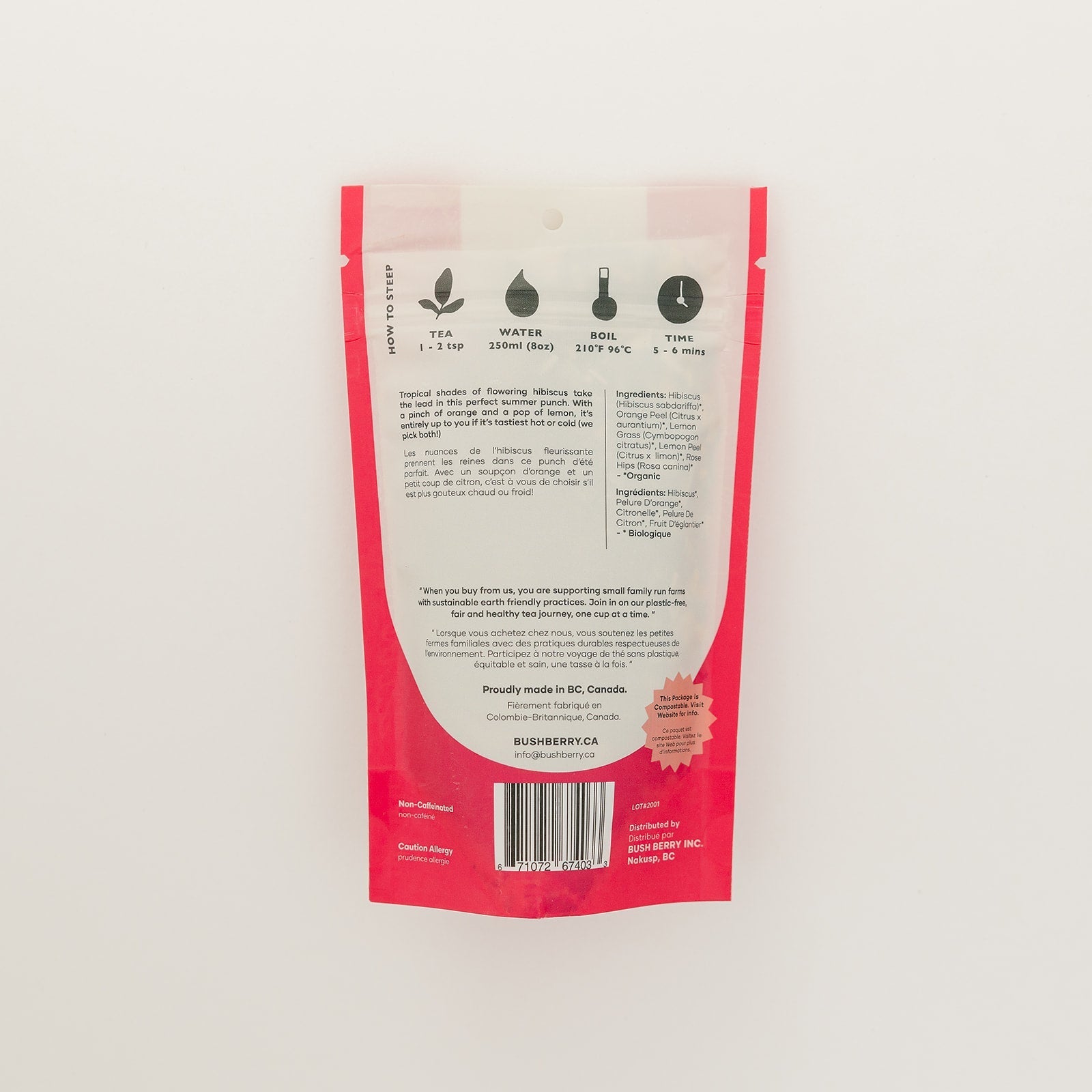 Organic Hibiscus Punch Tea - Modern Hustle Marketplace