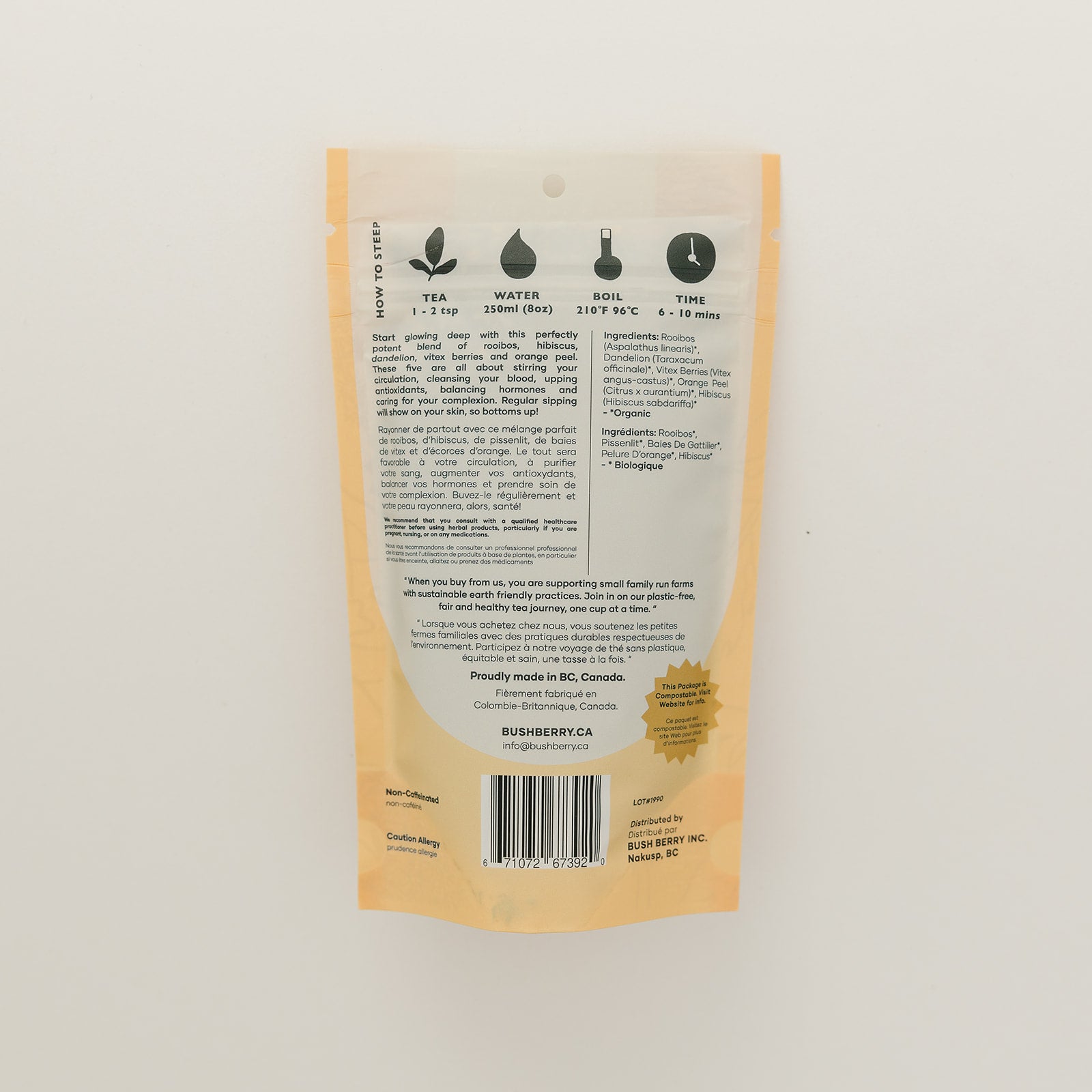 Organic Inner Glow Tea - Modern Hustle Marketplace