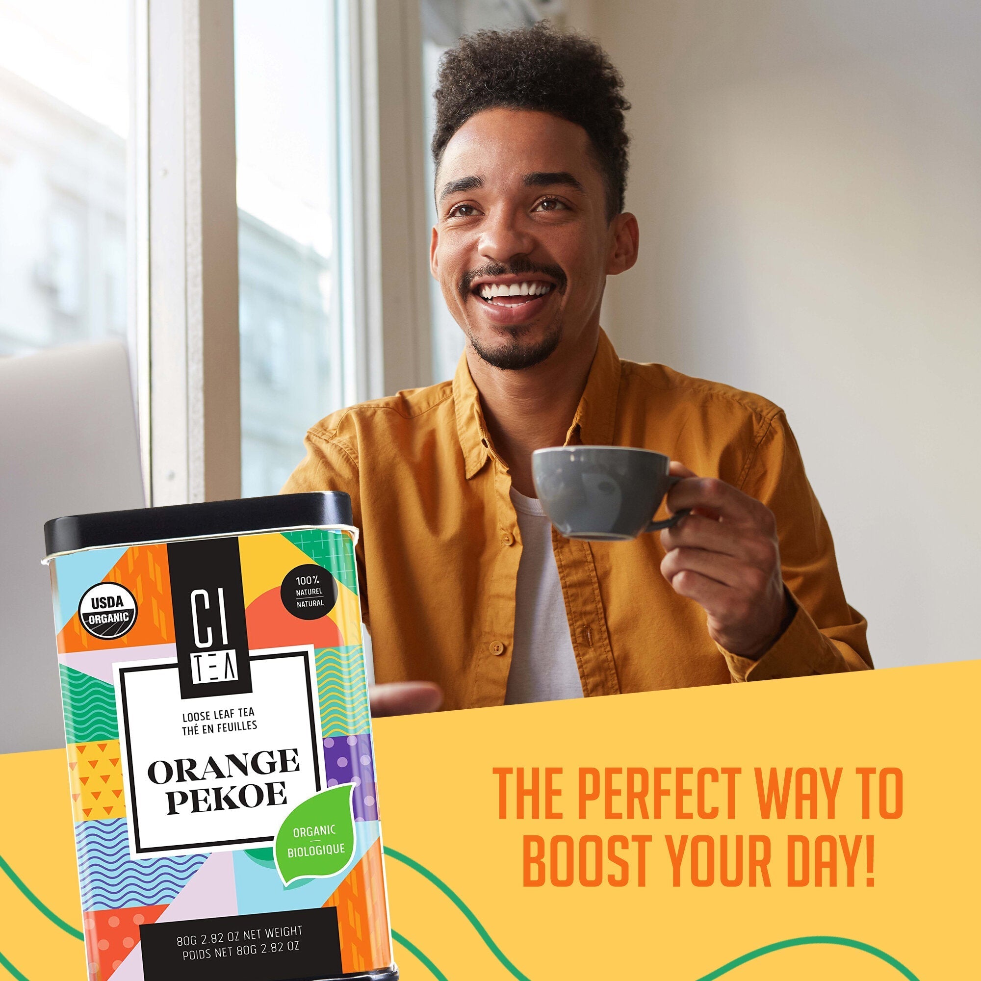Organic Orange Pekoe Black Loose Leaf Tea - Modern Hustle Marketplace