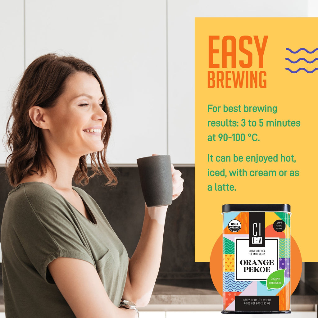 Organic Orange Pekoe Loose Leaf Tea Bundle of Two - Modern Hustle Marketplace