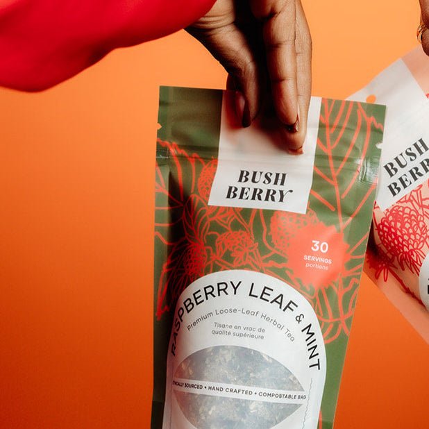 Organic Raspberry Leaf + Mint Tea - Modern Hustle Marketplace