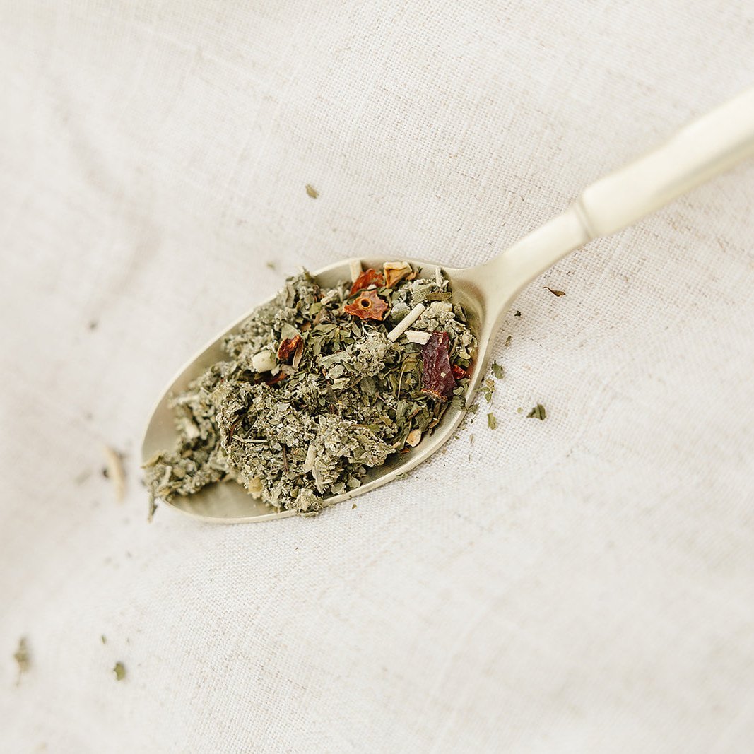 Organic Raspberry Leaf + Mint Tea - Modern Hustle Marketplace