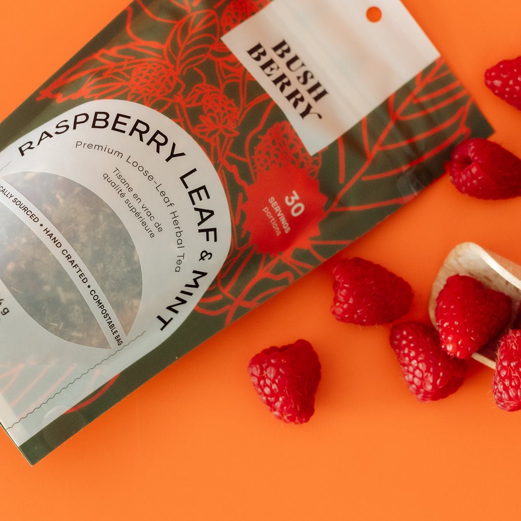 Organic Raspberry Leaf + Mint Tea - Modern Hustle Marketplace