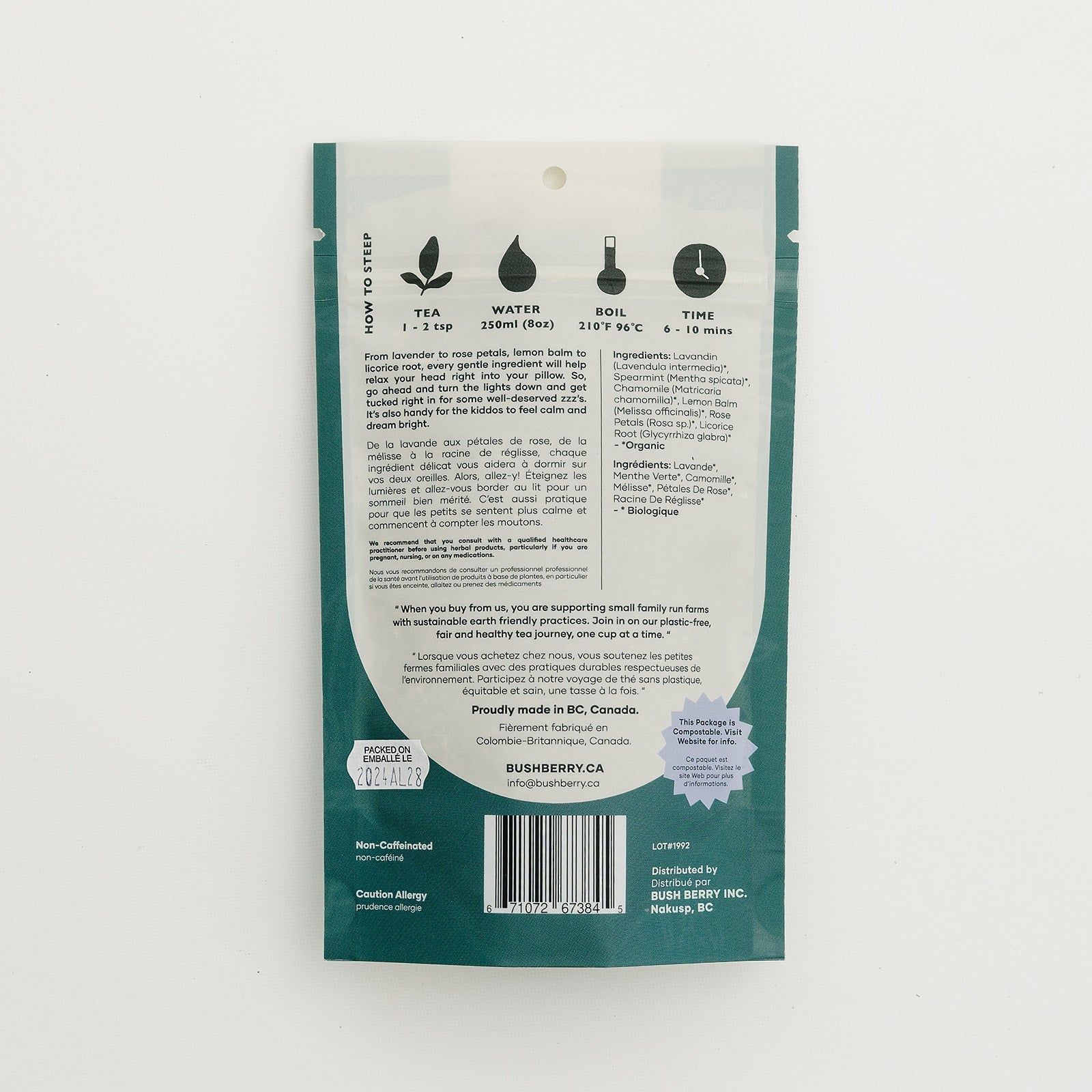 Organic Sweet Dreams Tea - Modern Hustle Marketplace