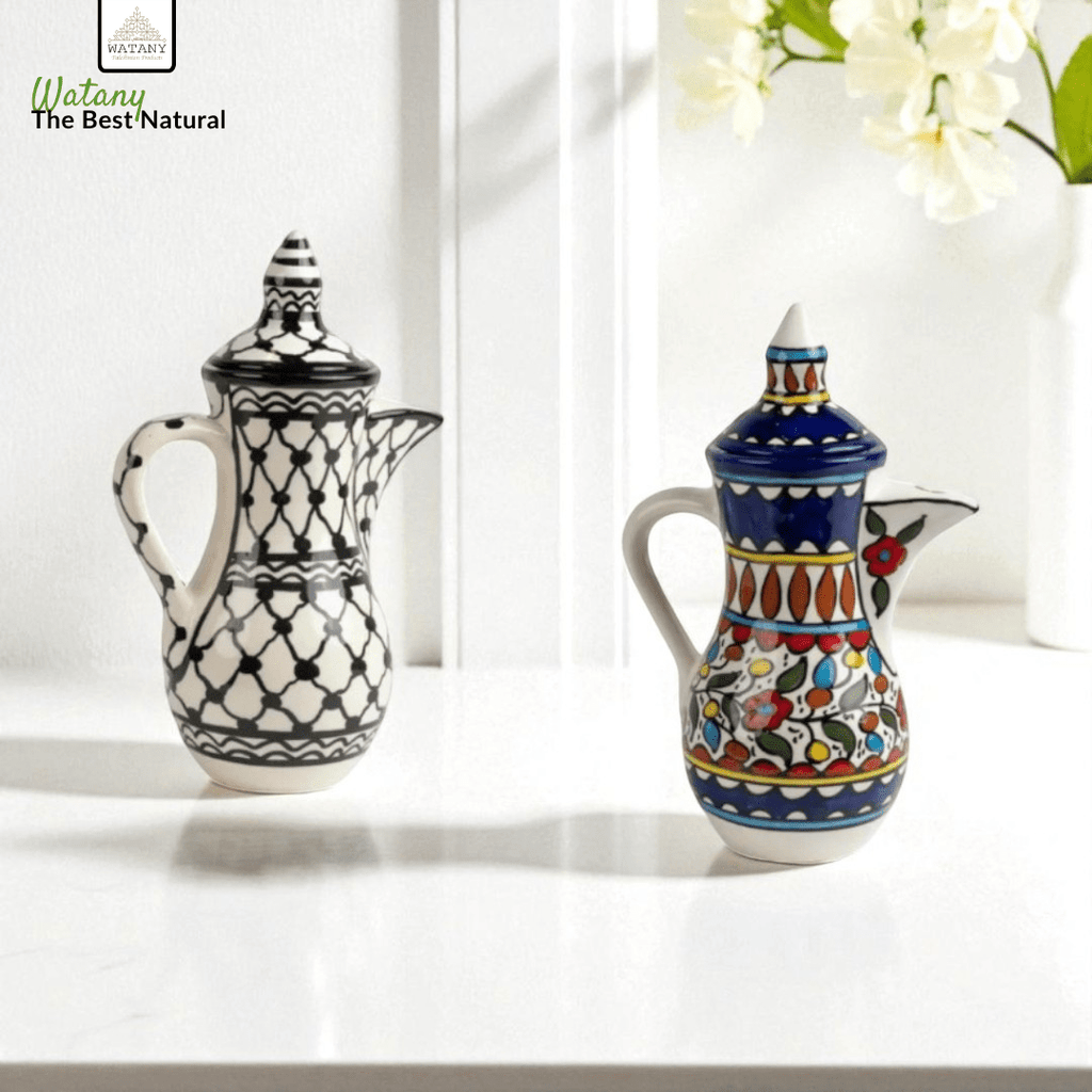 Palestinian Coffee Jug 17x17x26 cm - Modern Hustle Marketplace