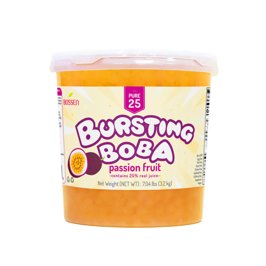 Passionfruit Bursting Boba Pure25 - Popping Boba - Bossen - Canada - Modern Hustle Marketplace