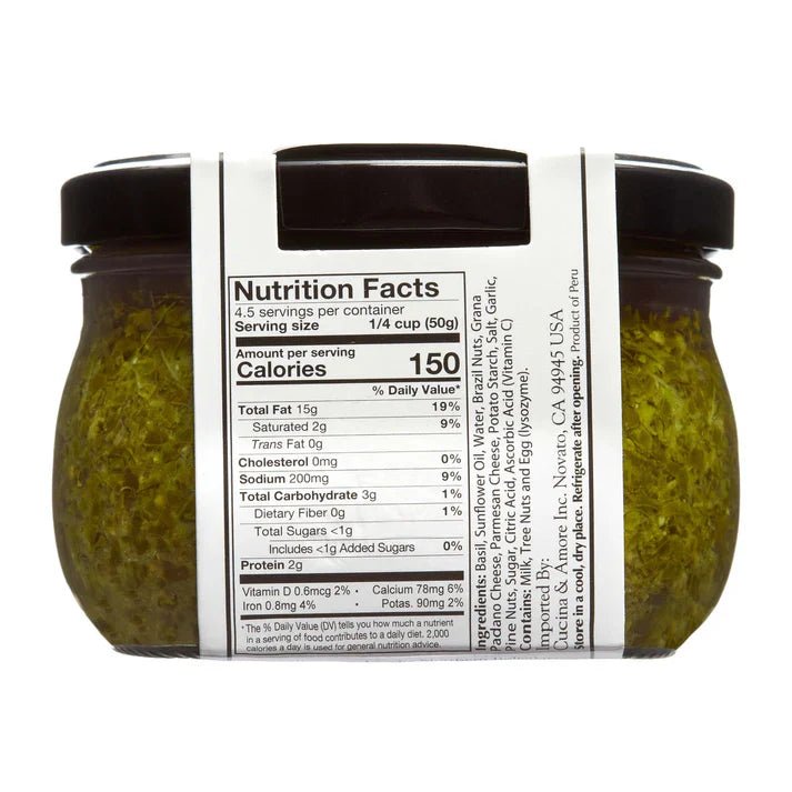 Pesto alla Genovese (Basil Pesto) - Modern Hustle Marketplace