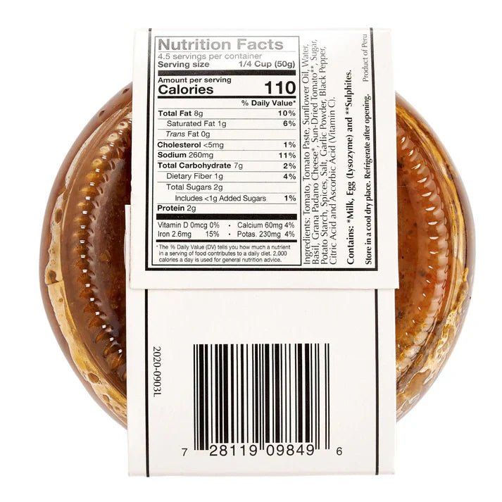 Pesto alla Siciliana (Sun - dried Tomato Pesto) - Modern Hustle Marketplace