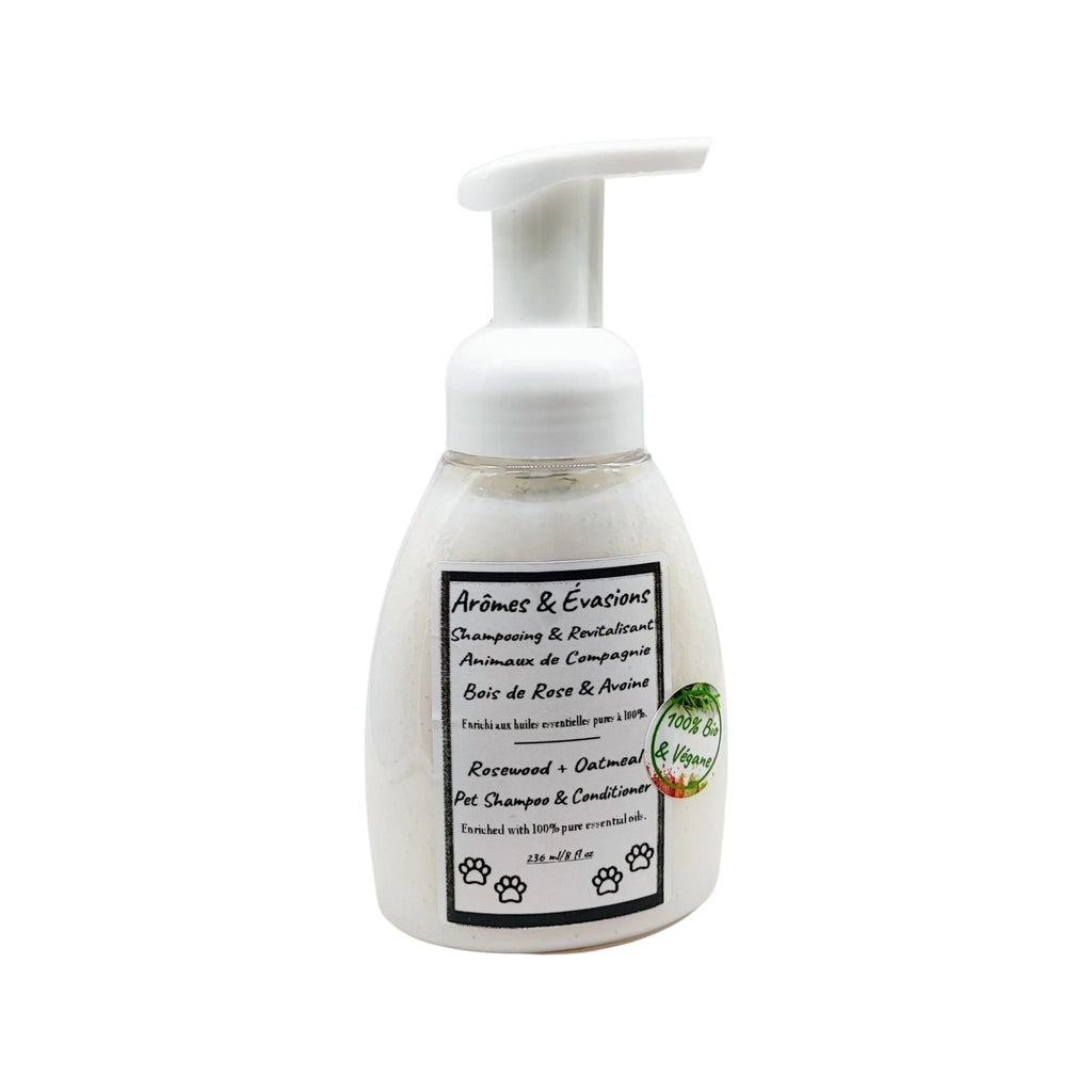 Pet Supplies - Pet Shampoo & Conditioner - Rosewood & Oatmeal - Modern Hustle Marketplace