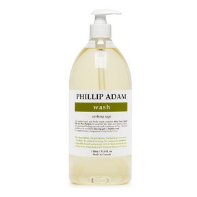 Phillip Adam Inc. - Verbena Sage Hand & Body Wash (1L 6) - Modern Hustle Marketplace