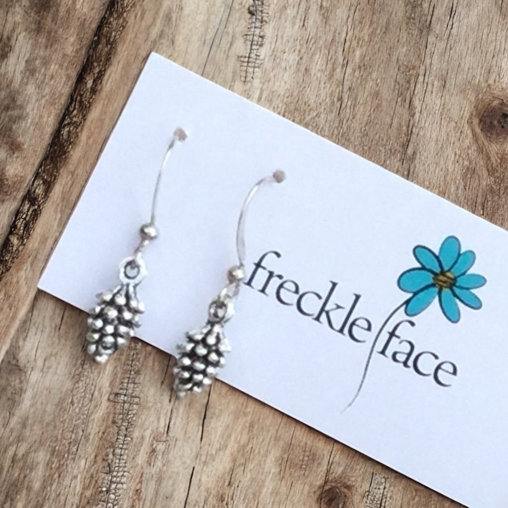 Pinecone Earrings – Nature - Inspired Hypoallergenic Dangle Earrings - Modern Hustle Marketplace