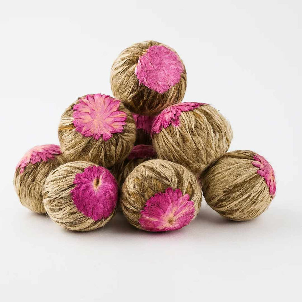 Pink Pearl Blossom Tea | Balls Blooming Tea - Modern Hustle Marketplace
