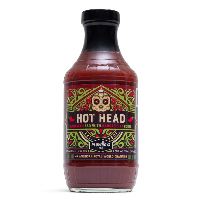 Plowboys Barbeque Hot Head BBQ Sauce - Modern Hustle Marketplace