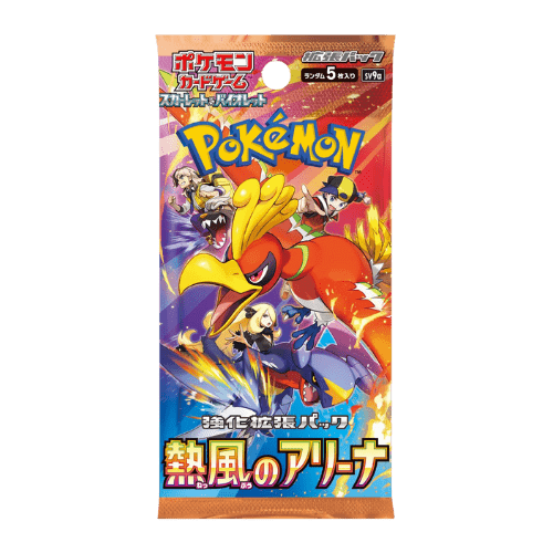 Pokemon Heat Wave Arena Japanese Booster Pack - Modern Hustle Marketplace