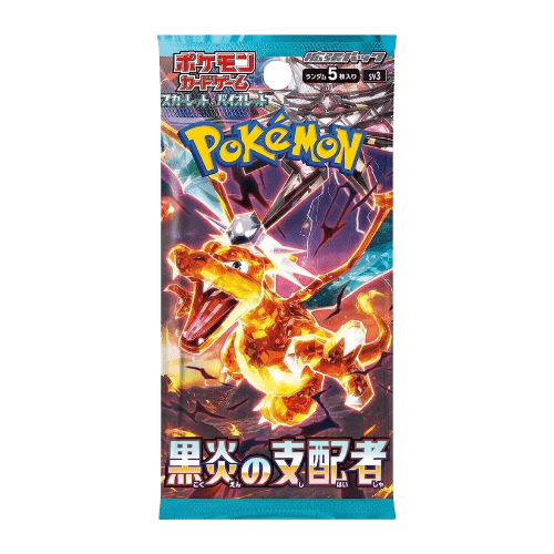 Pokemon Ruler Of The Black Flame Japanese Booster Pack - Modern Hustle Marketplace