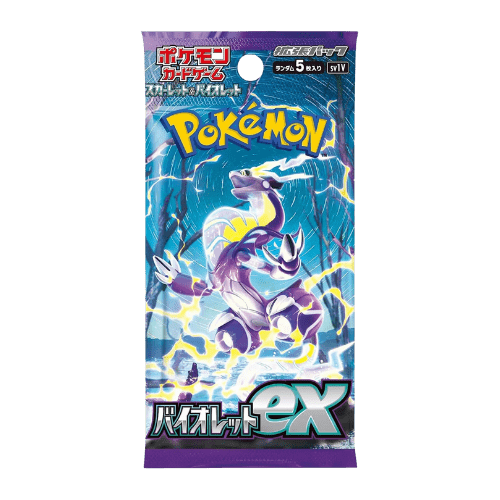 Pokemon Violet ex Japanese Booster Pack - Modern Hustle Marketplace