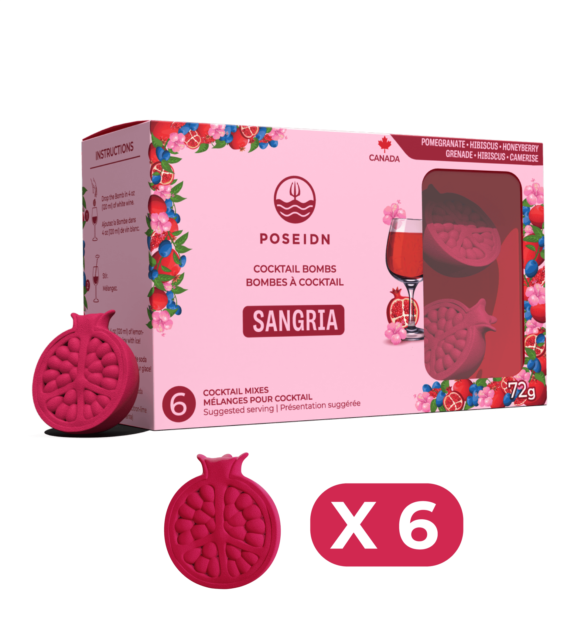 Pomegranate, Hibiscus & Honeyberry - Modern Hustle Marketplace