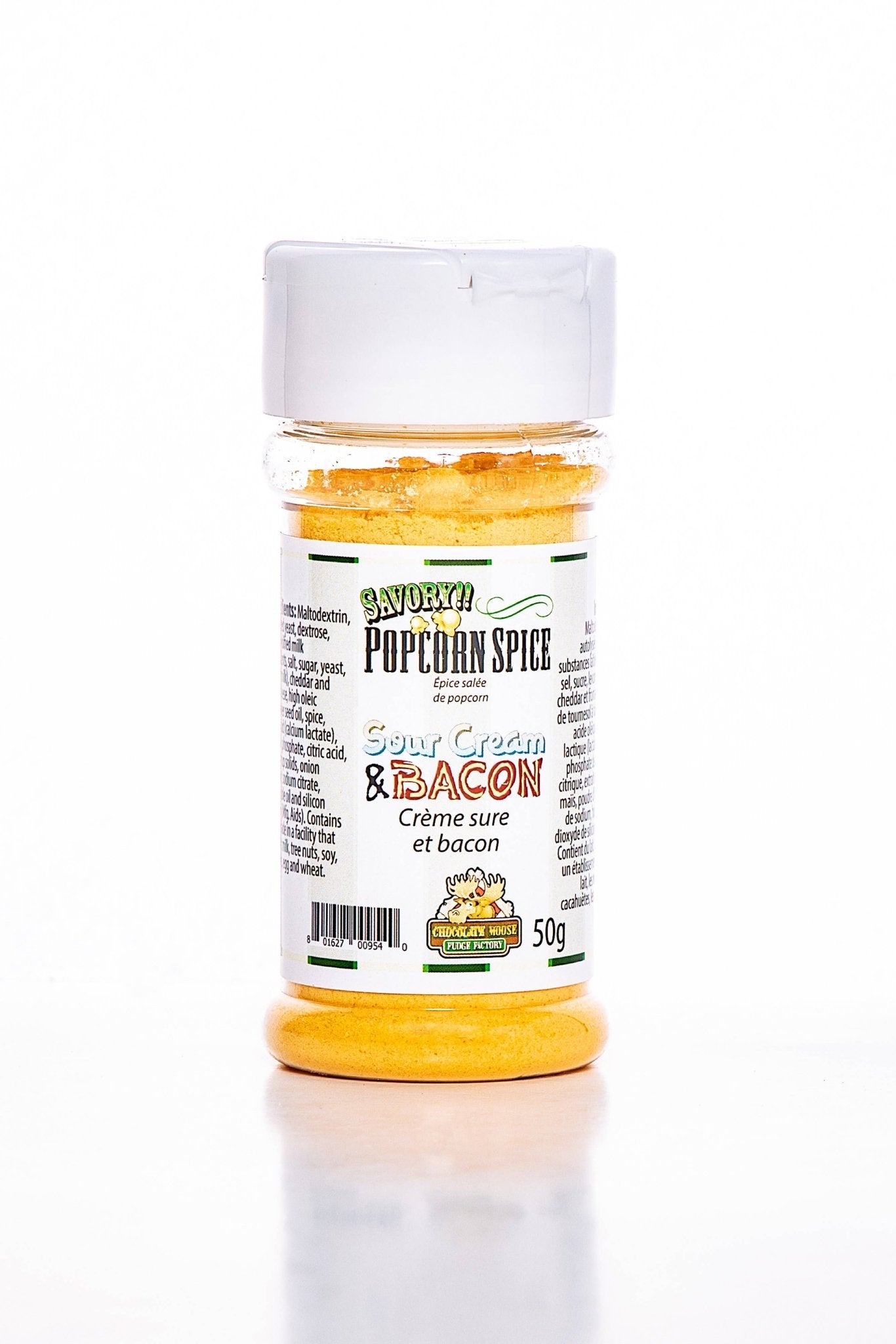 Popcorn Shakers - Sour Cream & Bacon 50gr Case of 6 - Modern Hustle Marketplace