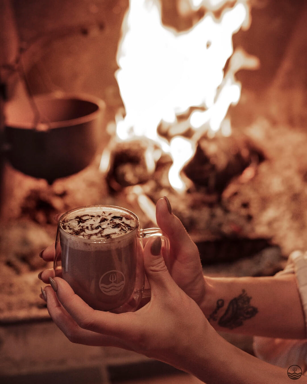 Poseidn Glass Mug - Modern Hustle Marketplace