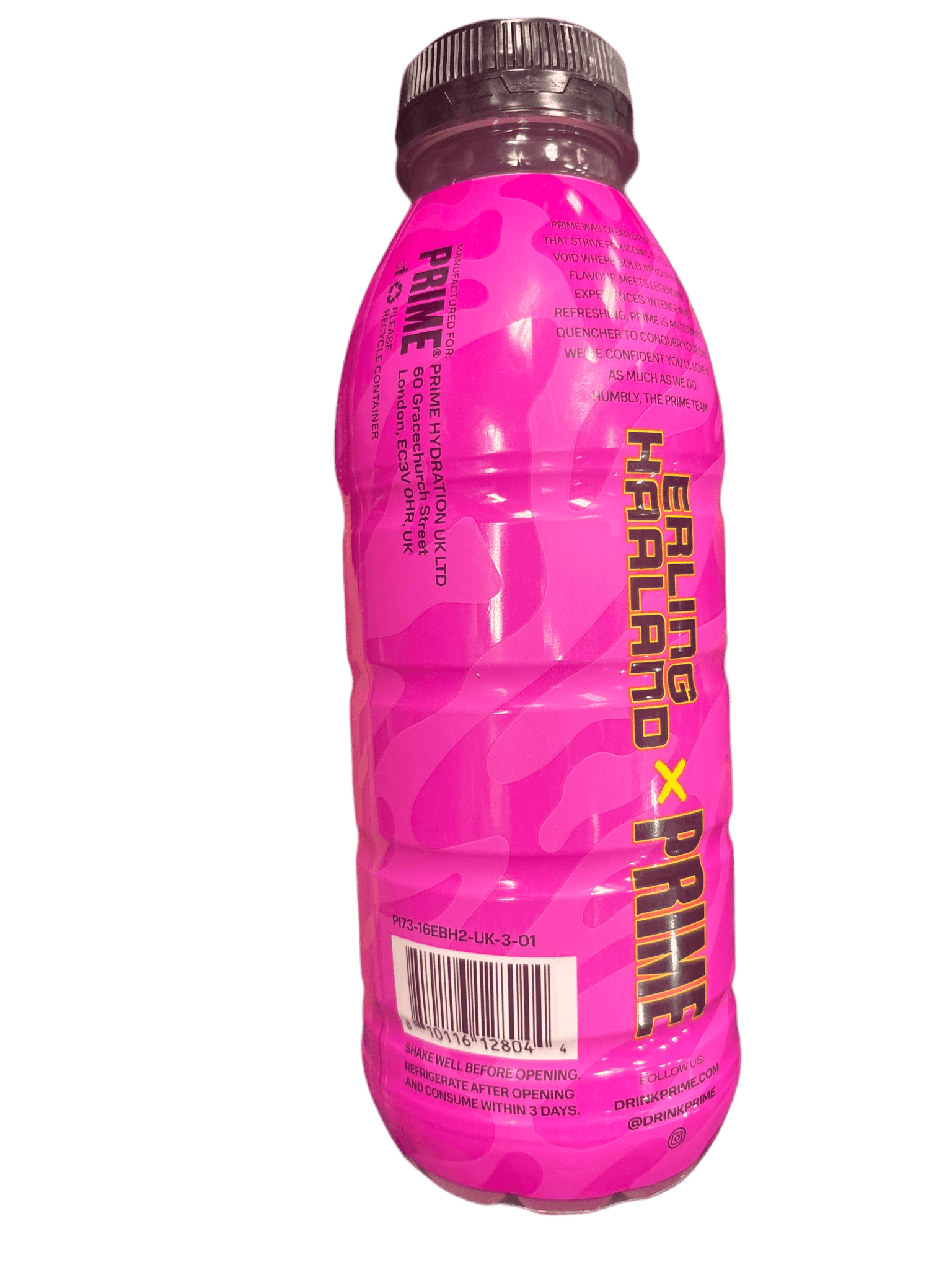 Prime Hydration Erling Haaland V2 Drink 500ML - U.K Edition - Modern Hustle Marketplace