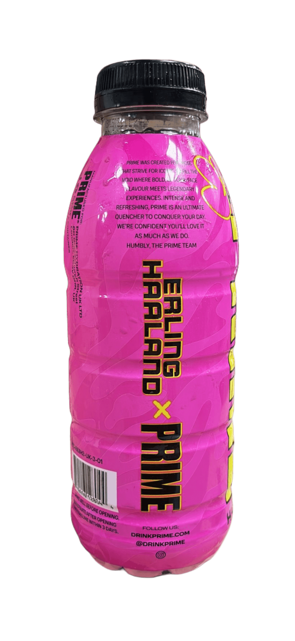 Prime Hydration Erling Haaland V2 Drink 500ML - U.K Edition - Modern Hustle Marketplace