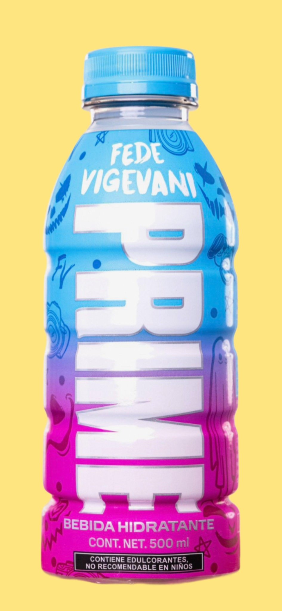Prime Hydration Fede Vigevani Drink 500ML - Mexican Edition - Modern Hustle Marketplace