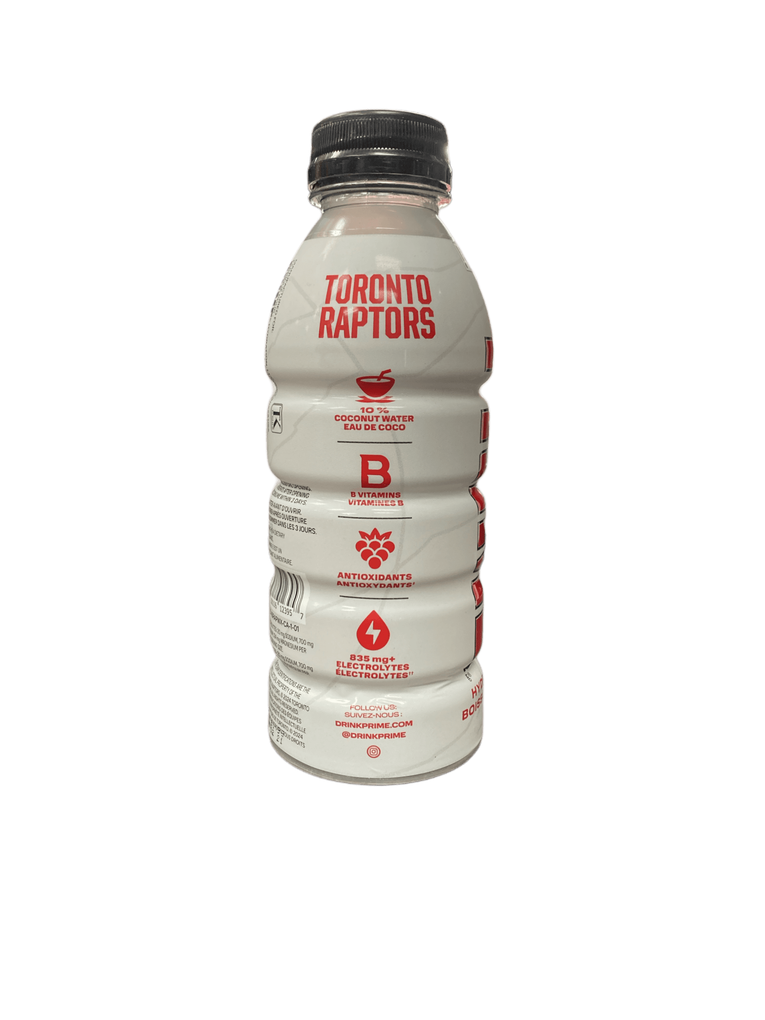 Prime Hydration NBA Toronto Raptors 2024 Drink - Canadian Edition - Modern Hustle Marketplace